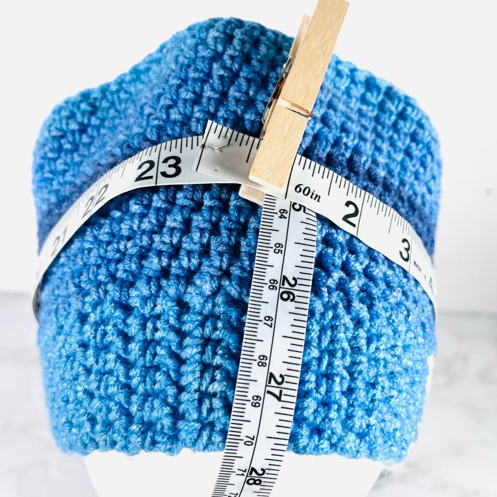 Crochet Ear Warmer Headband With 2 Scrunchies - Picture 6 of 9